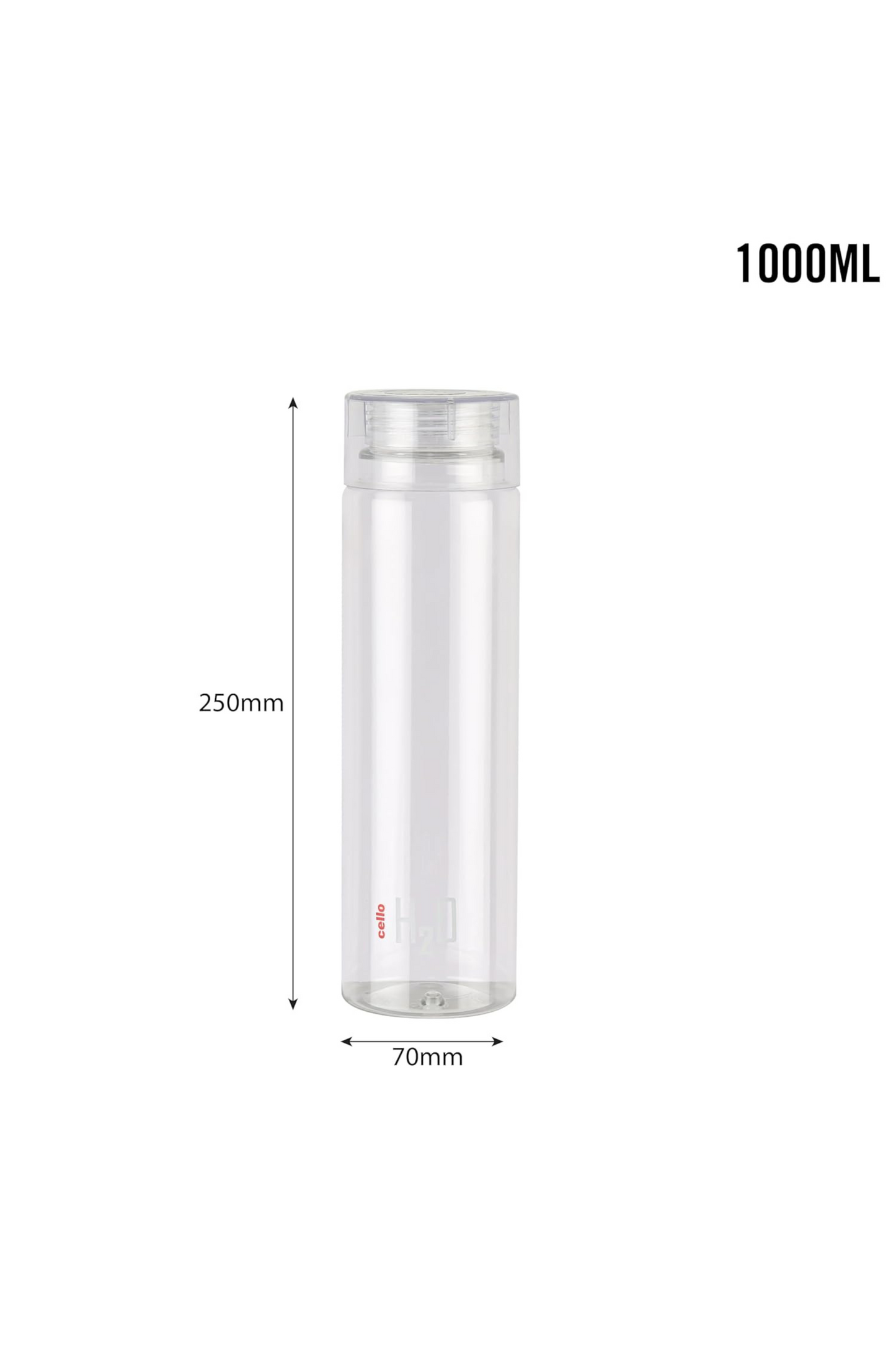 CELLO H2O Premium Plastic Bottle.