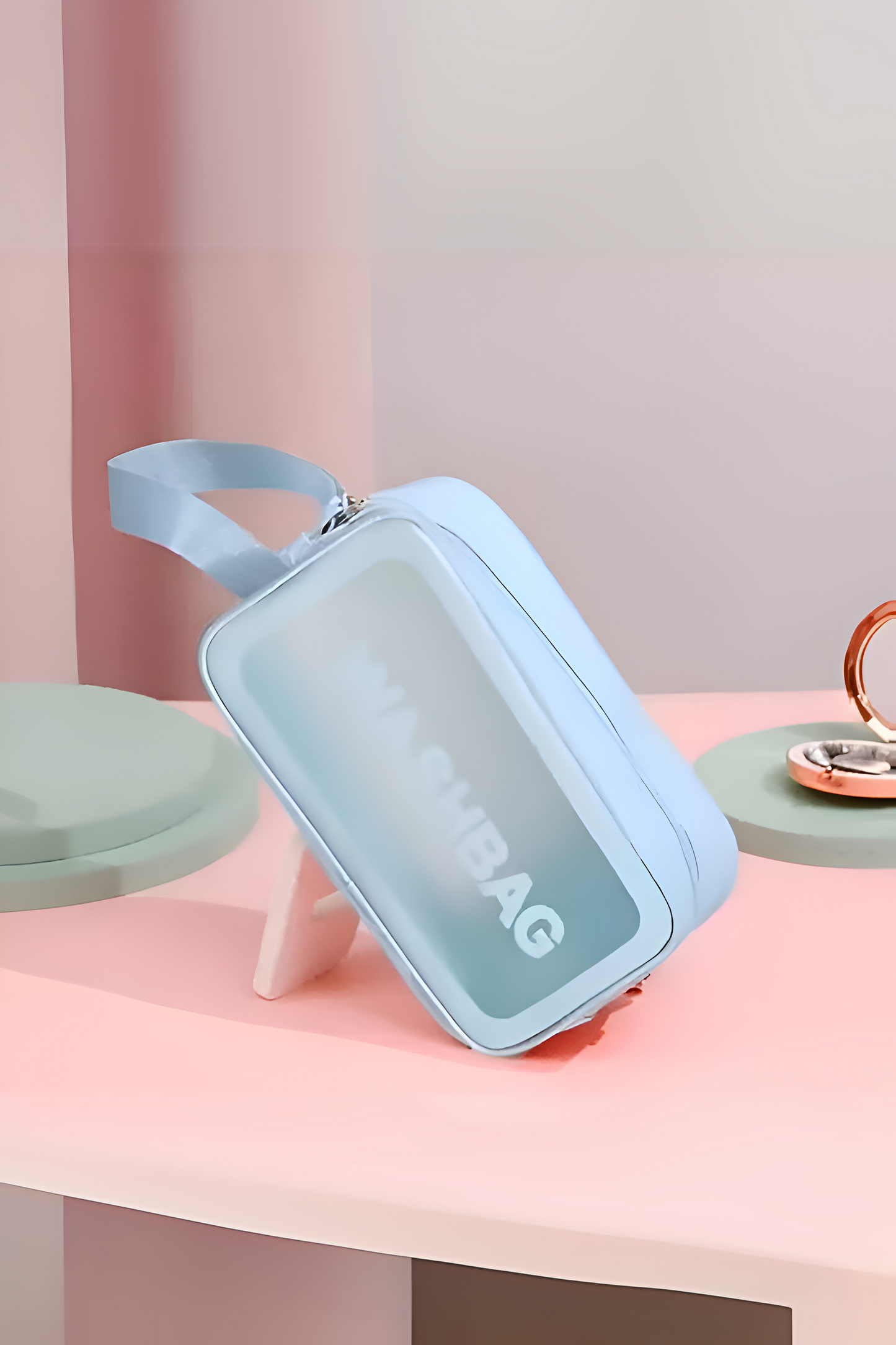 Travel Clear Cosmetic Bag.